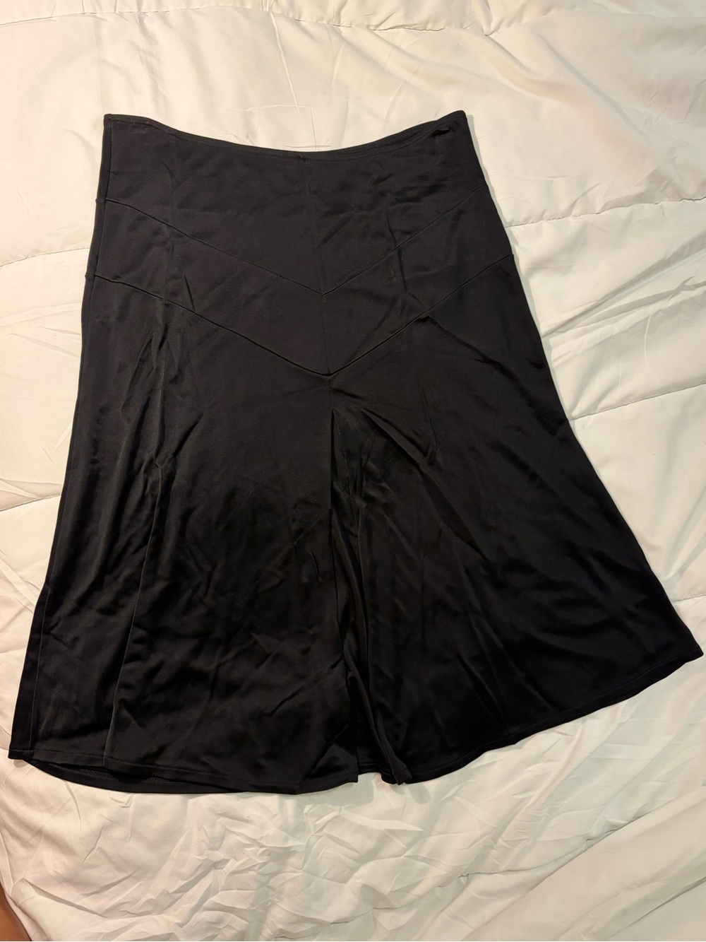 Missoni Black A-Line Skirt with Chevron Paneling